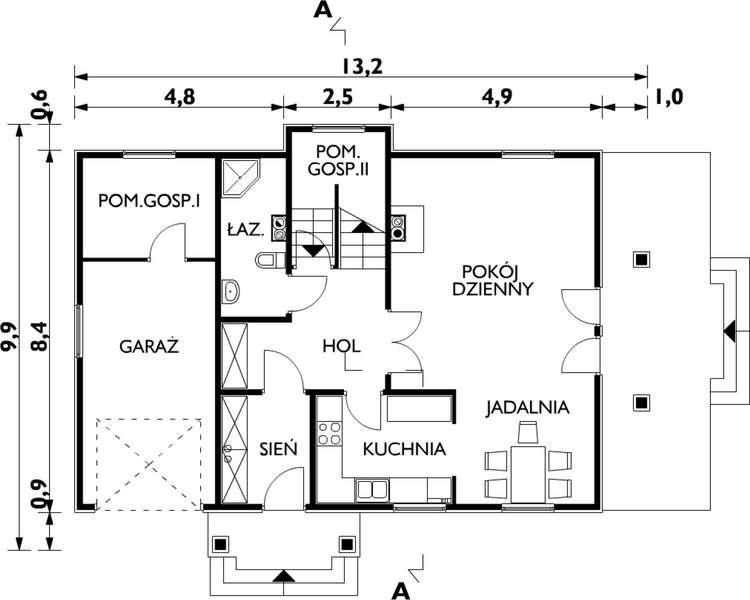Parter projektu Pankracy-2 - szkielet drewniany lekki