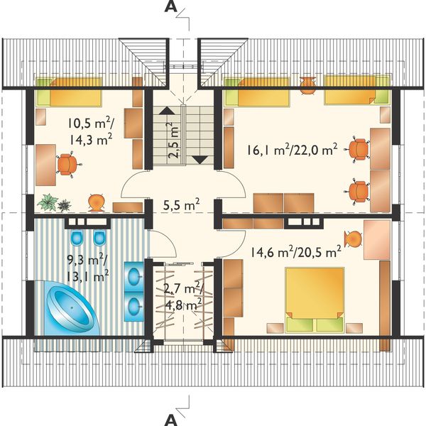 Poddasze projektu Krzemyk (398)
