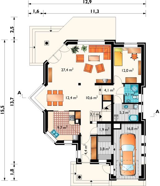 Parter projektu Tukan - murowana – ceramika