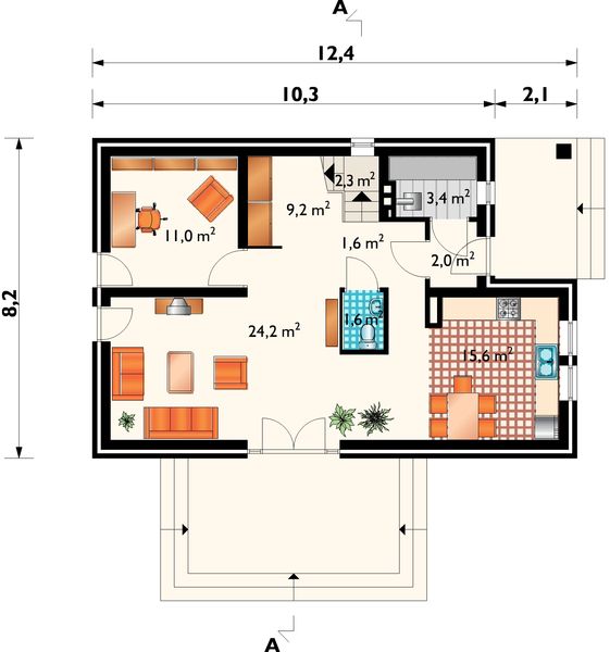 Parter projektu Wacek - murowana – klinkier