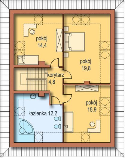 Poddasze projektu Salma