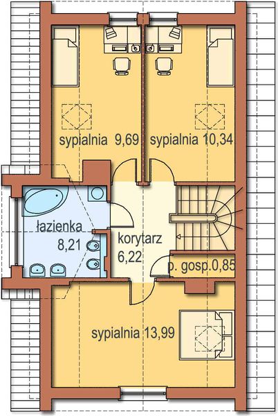 Poddasze projektu Filemon
