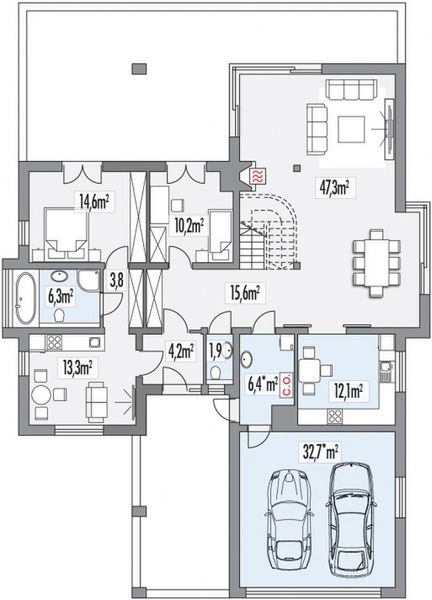 Parter projektu Alaska B dwupokoleniowa