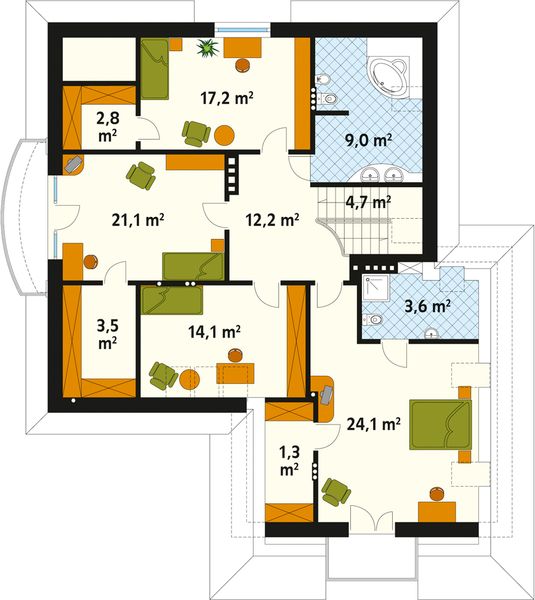 Poddasze projektu Ocean 2