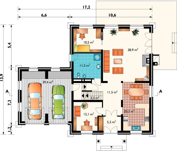 Parter projektu Miłorząb - murowana – klinkier