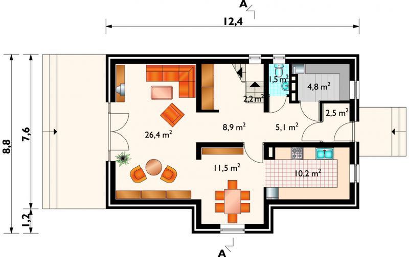 Parter projektu Supełek - szkielet drewniany prefabryk.