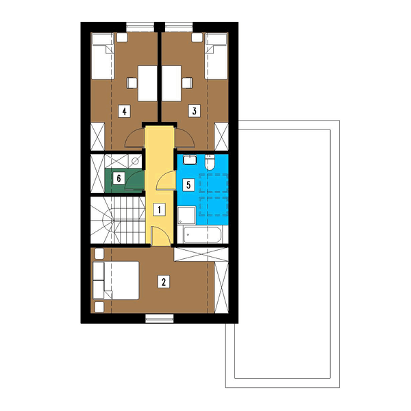 Poddasze projektu ND-7