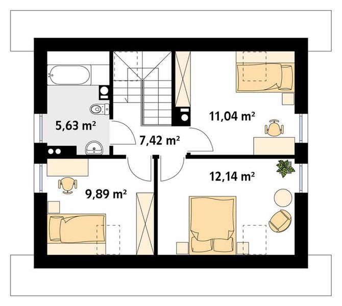 Poddasze projektu Amol