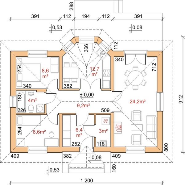 Parter projektu Dom przy Wiśniowej