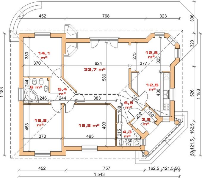 Parter projektu Dom przy Rumiankowej