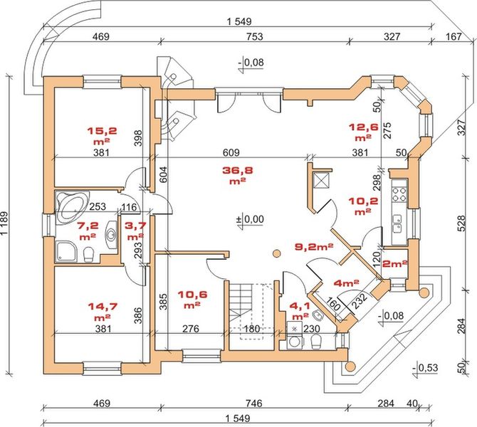 Parter projektu Dom przy Wierzbowej