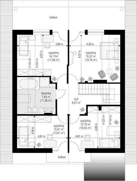 Poddasze projektu Otwarty 3
