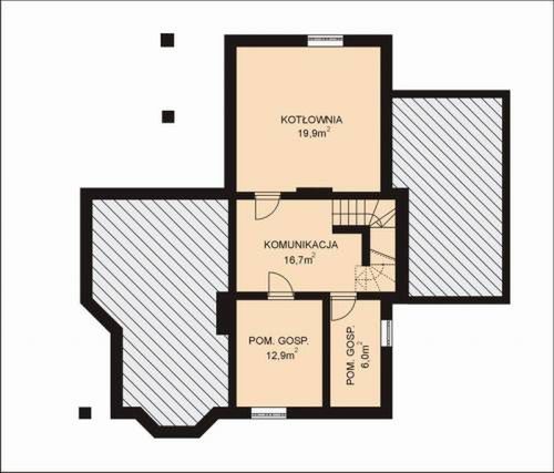 Piwnica projektu APS 015 + G