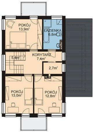 Piętro 1 projektu APS 072