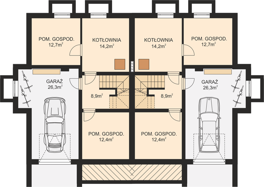 Piwnica projektu APS 092