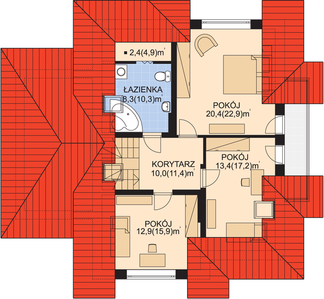 Poddasze projektu APS 010