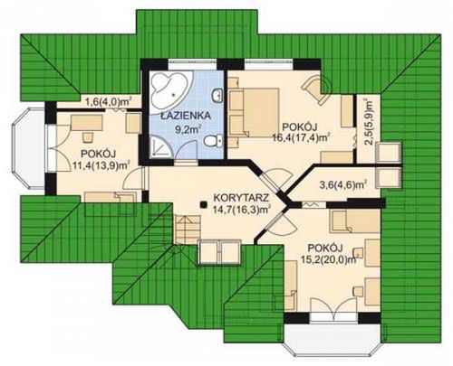 Poddasze projektu APS 014