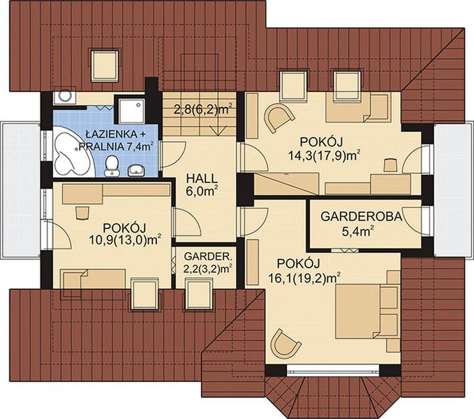 Poddasze projektu APS 036