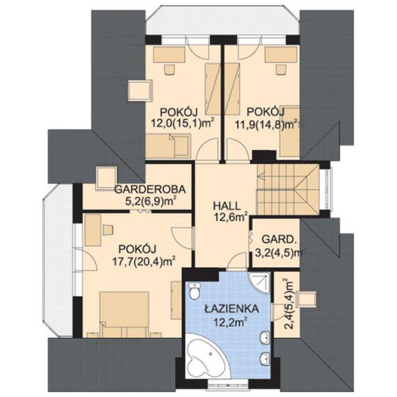 Poddasze projektu APS 039