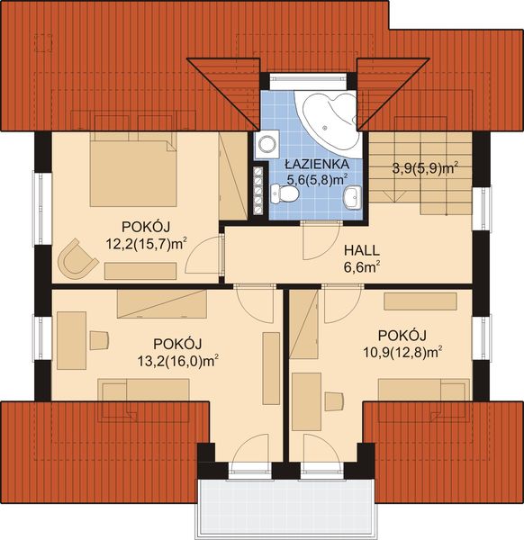 Poddasze projektu APS 125