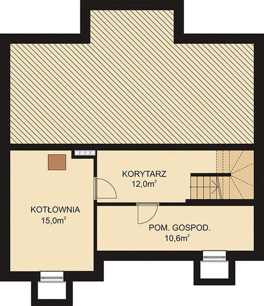 Piwnica projektu APS 165
