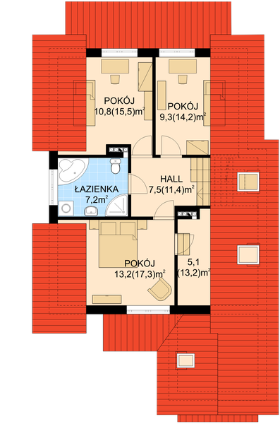 Poddasze projektu APS 173
