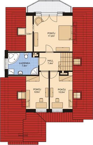 Poddasze projektu APS 175