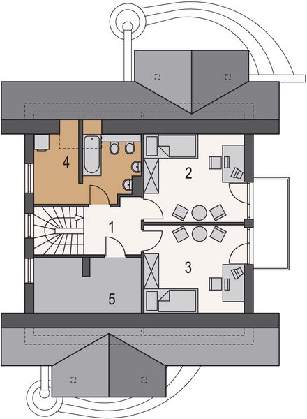 Poddasze projektu Foton