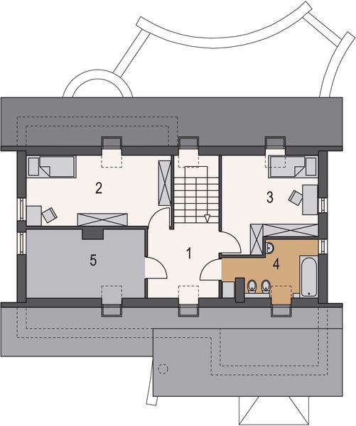 Poddasze projektu Zorza