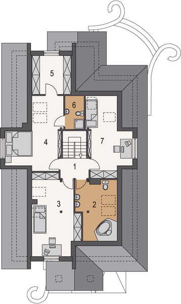 Poddasze projektu Anteusz I