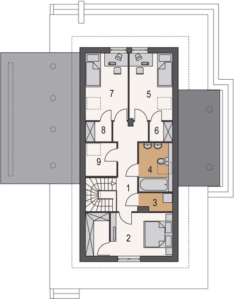 Poddasze projektu Orbita II