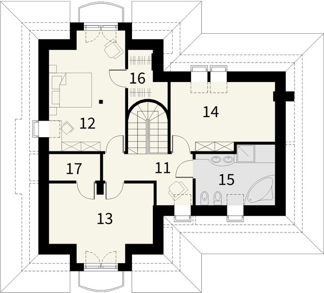 Poddasze projektu Alabaster