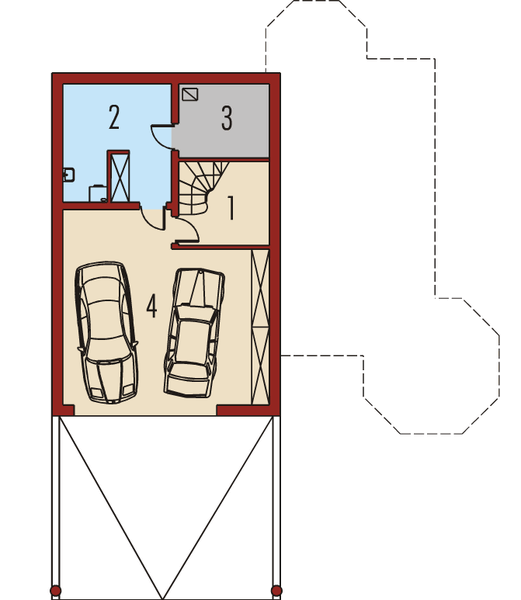 Piwnica projektu Esmeralda (duża) G2