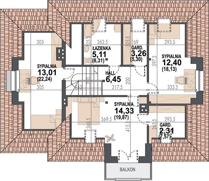 Poddasze projektu Rumcajs N