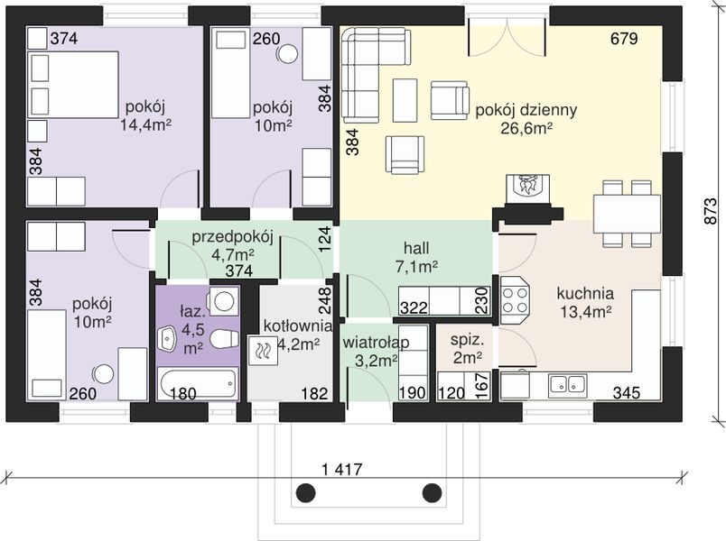 Parter projektu Dom przy Klonowej