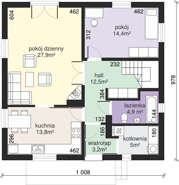 Parter projektu Dom przy Cyprysowej
