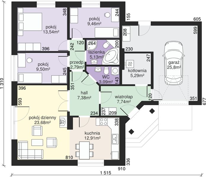 Parter projektu Dom przy Bajecznej 2