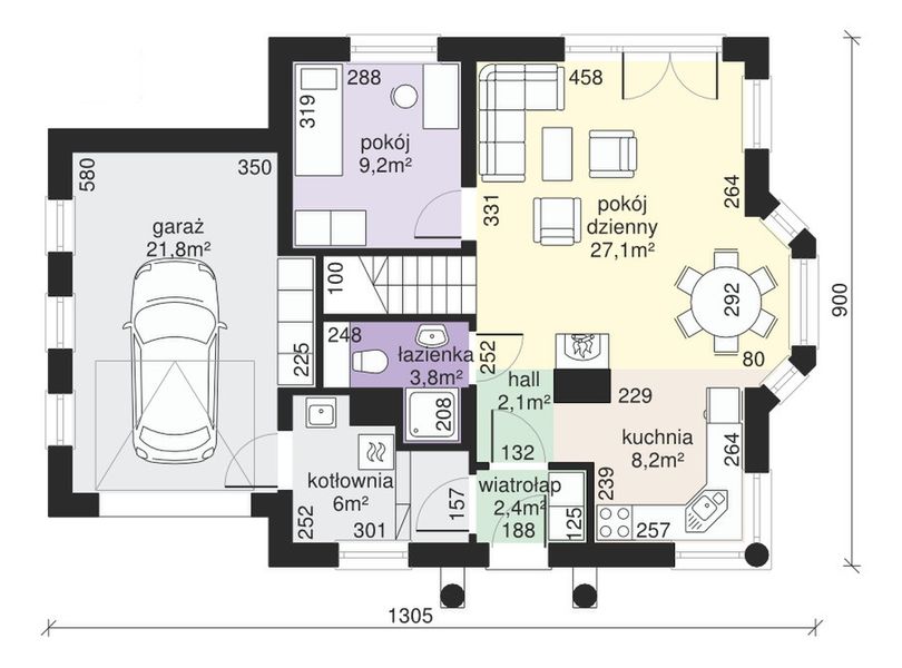 Parter projektu Dom przy Przyjaznej 7