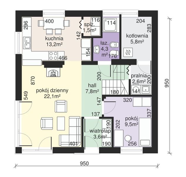 Parter projektu Dom przy Cyprysowej 3