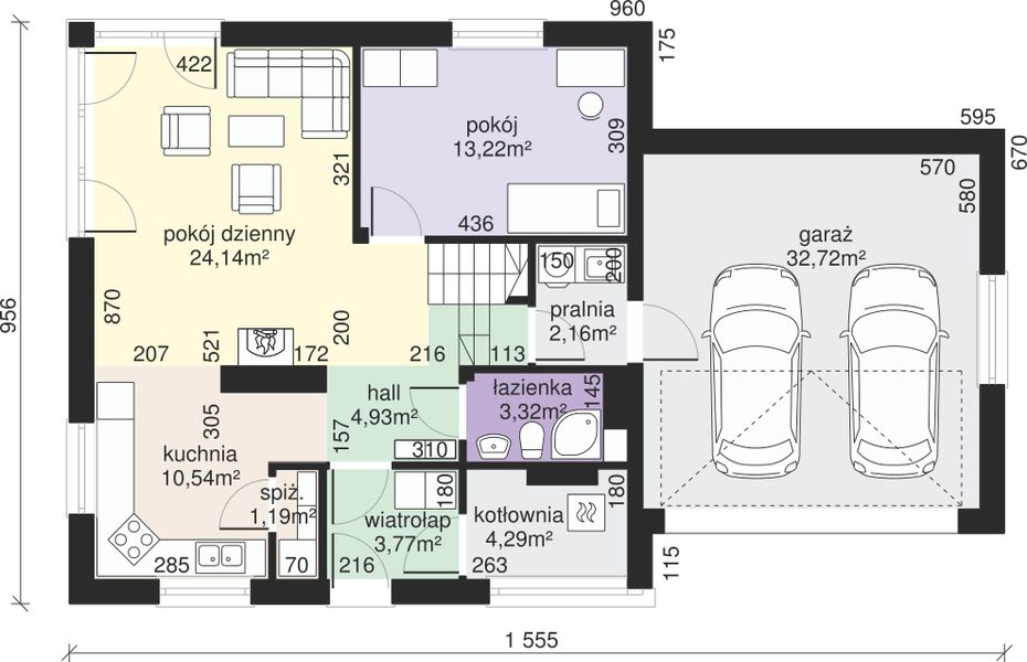 Parter projektu Dom przy Cyprysowej 5