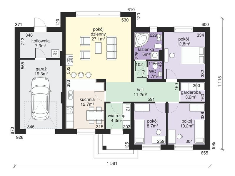 Parter projektu Dom przy Fiołkowej 2