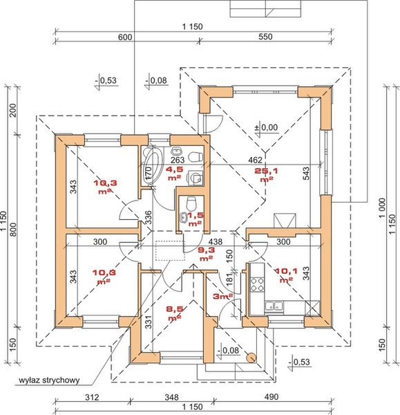 Parter projektu Dom przy Uroczej