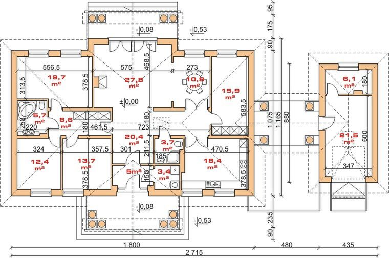 Parter projektu Dom przy Akacjowej