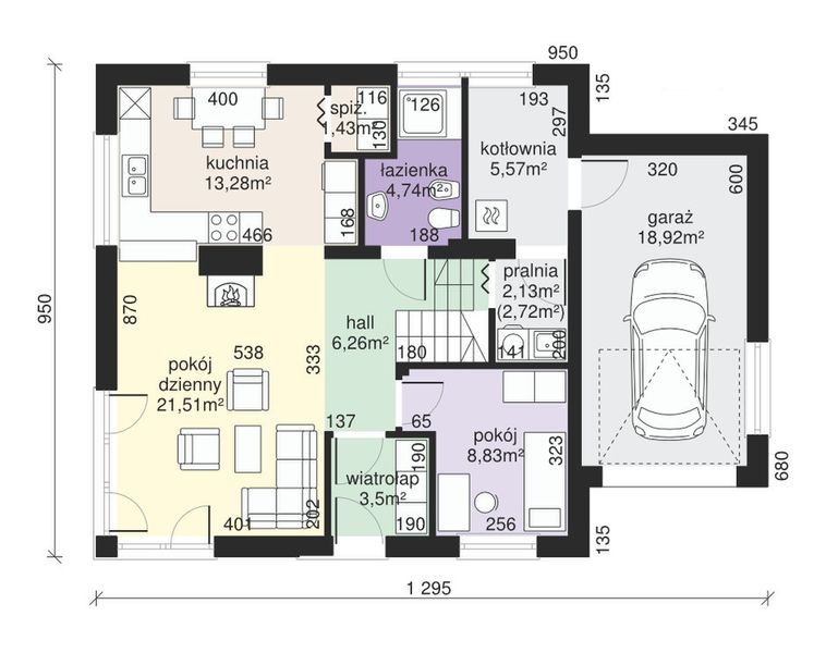 Parter projektu Dom przy Wiosennej 3