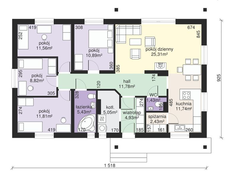 Parter projektu Dom przy Bukowej 3