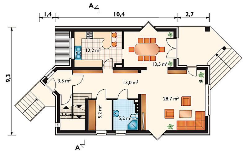 Parter projektu Akacja - murowana - ceramika