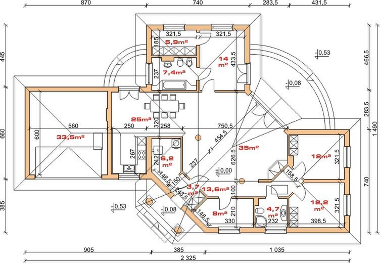 Parter projektu Dom przy Hiacyntowej