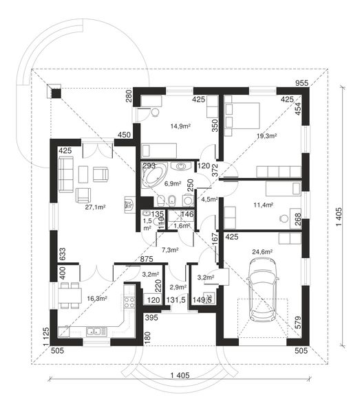 Parter projektu Dom przy Rubinowej