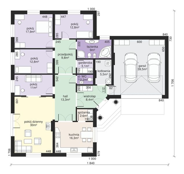 Parter projektu Dom przy Romantycznej