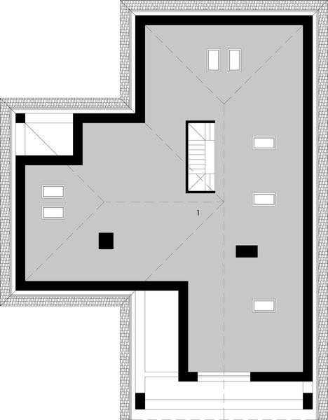Poddasze projektu Portland